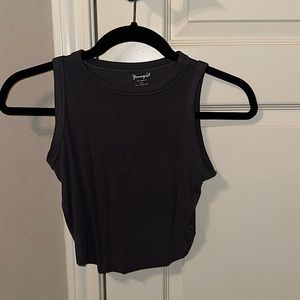 It is a young LA tank top and the color is a grayish